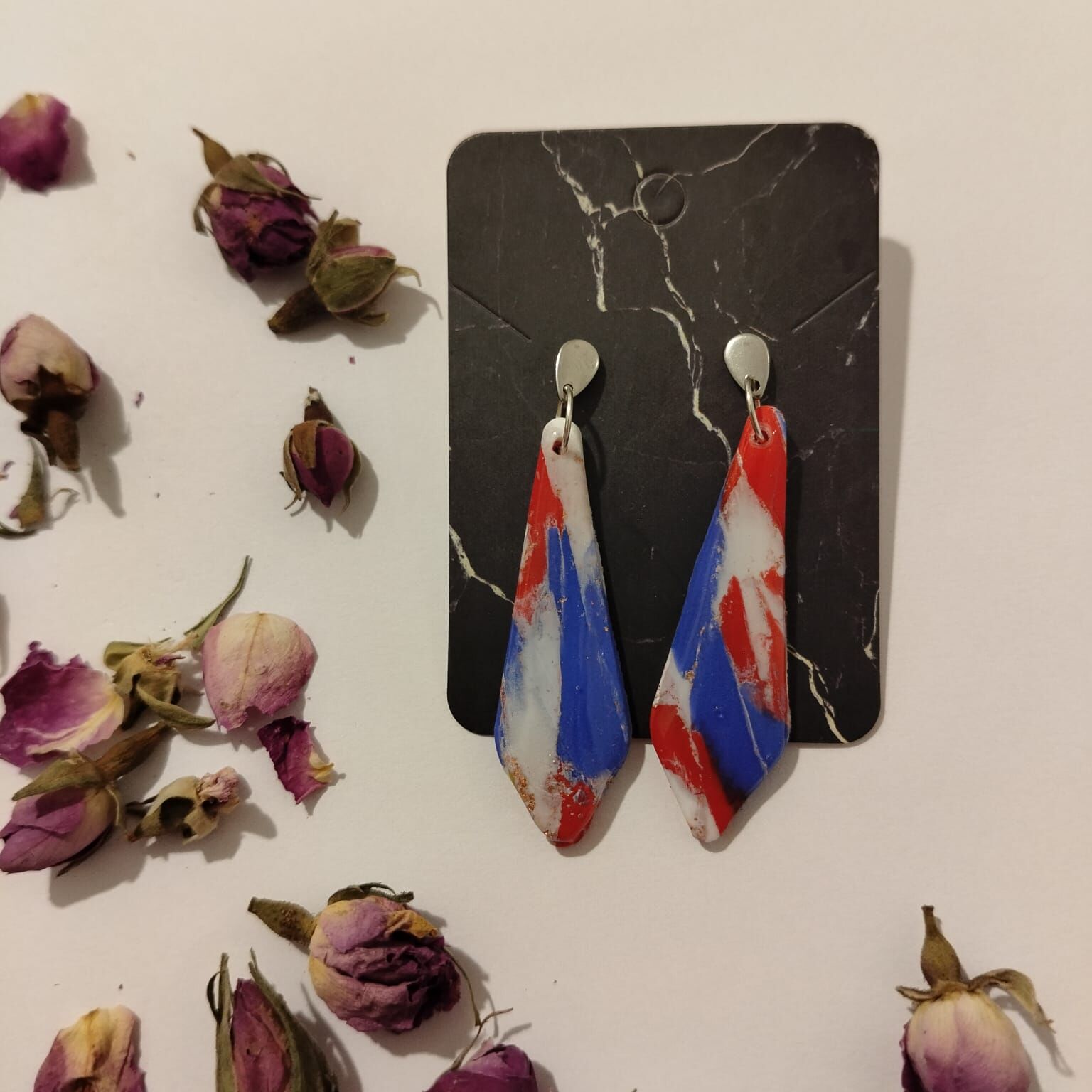 Polimer Kil Küpe Gravat Model