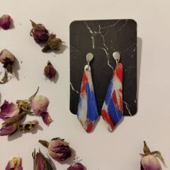 Polimer Kil Küpe Gravat Model