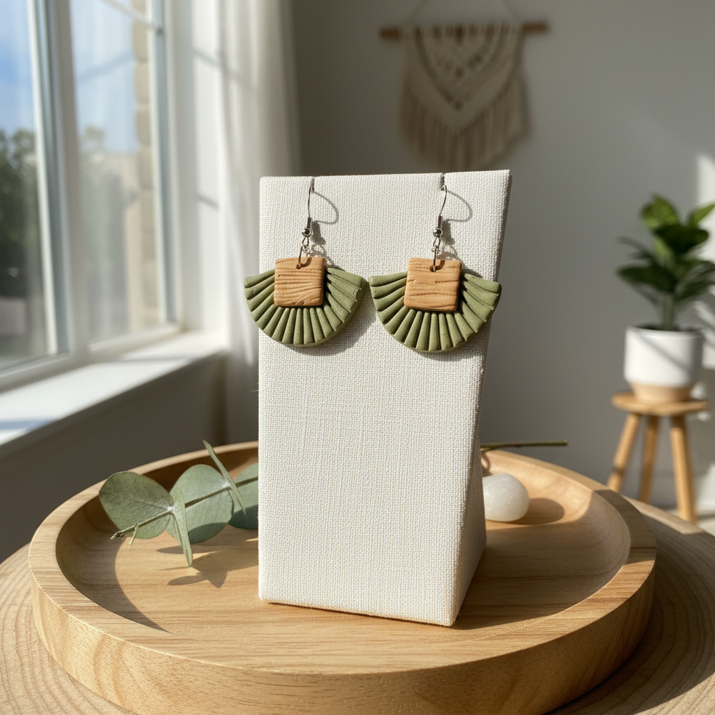 Polimer kil haki küpe